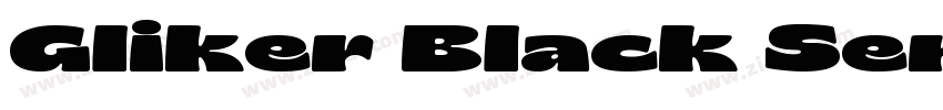 Gliker Black Semi Co字体转换